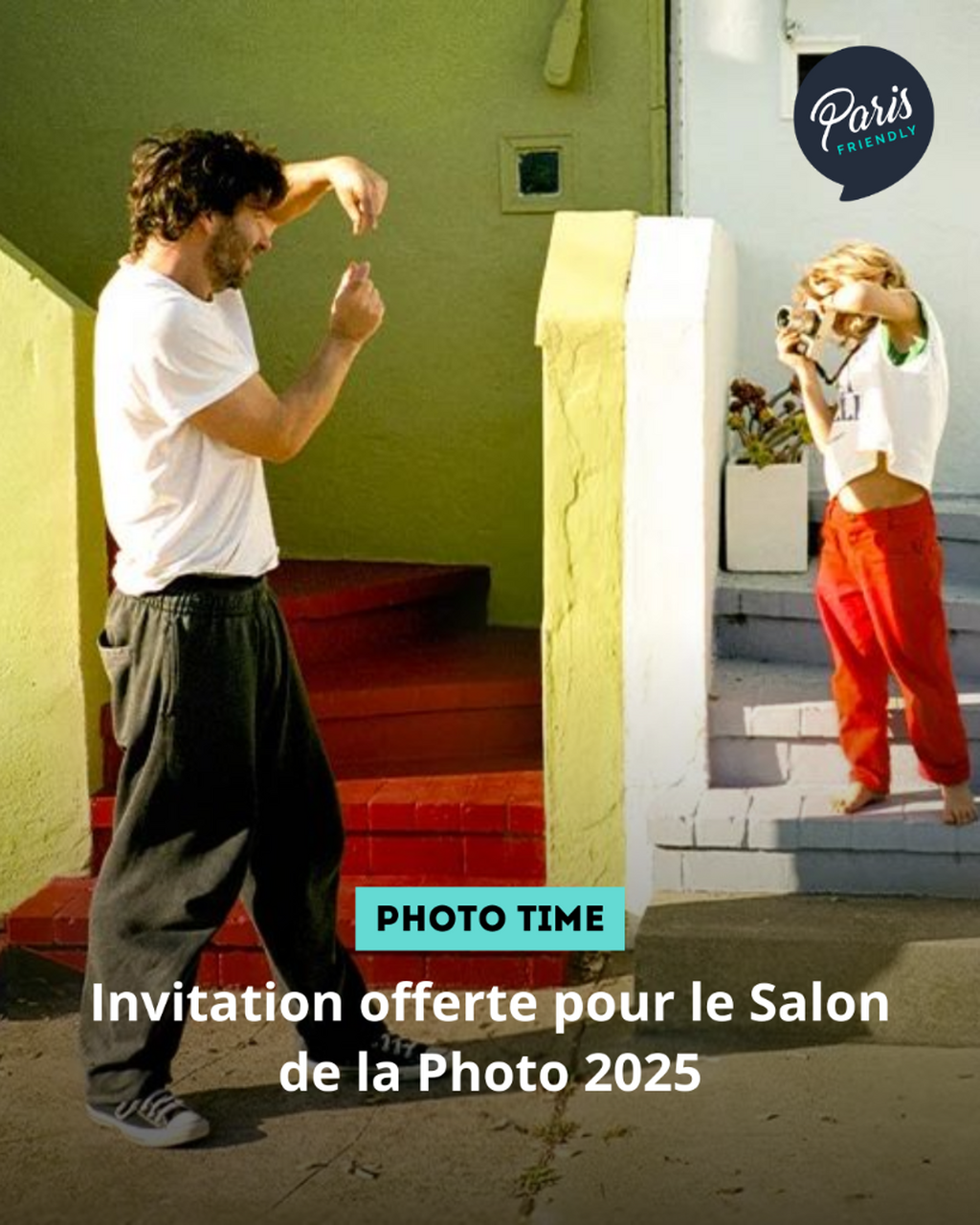Invitation offerte pour le Salon de la Photo 2025 