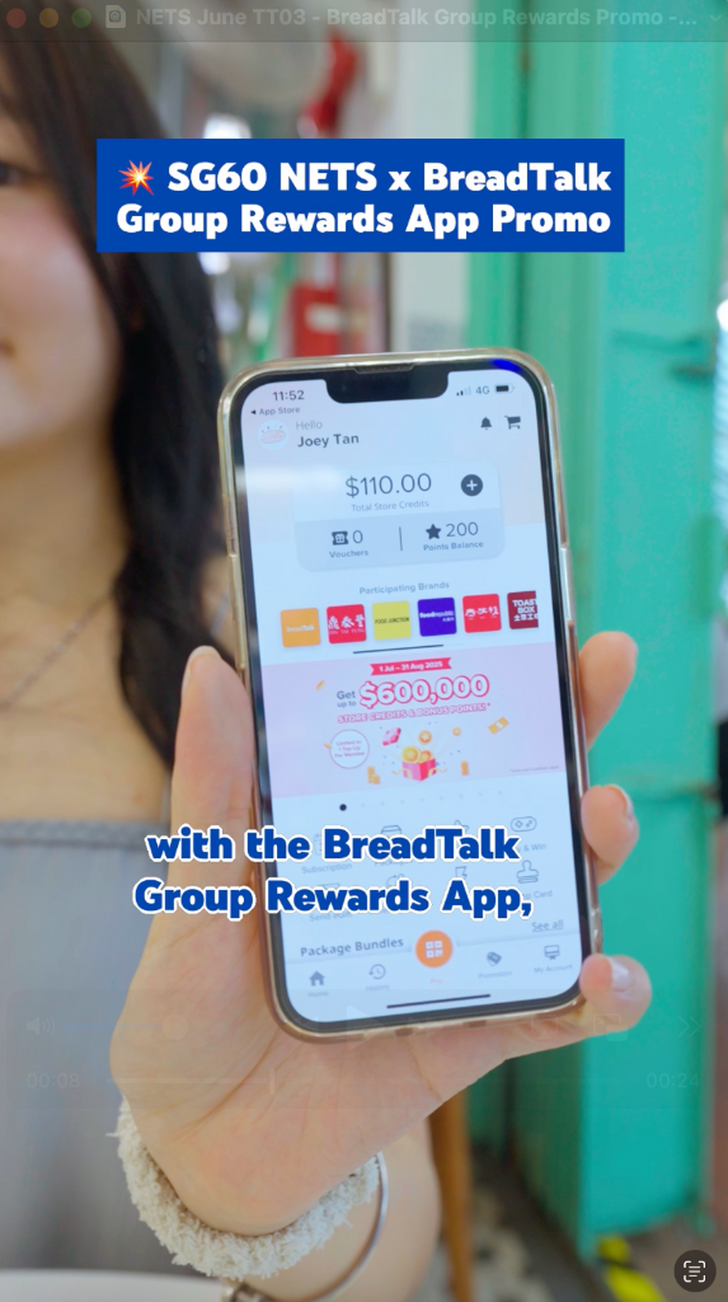 BreadTalk Group Rewards App Promotion