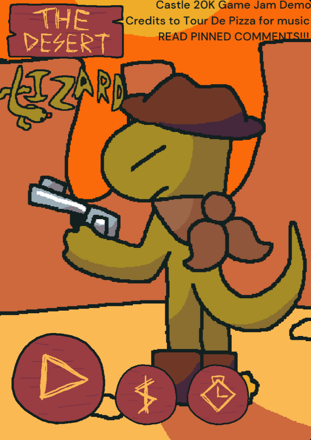 The Desert Lizard by Partypooper