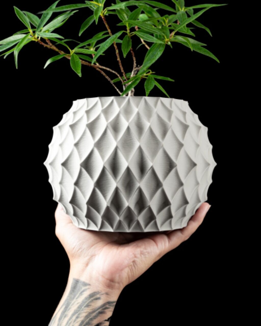 Diamond Planter Pot