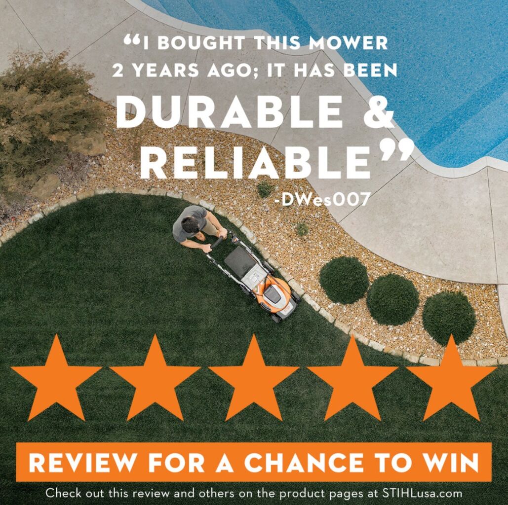 STIHL Review Sweepstakes