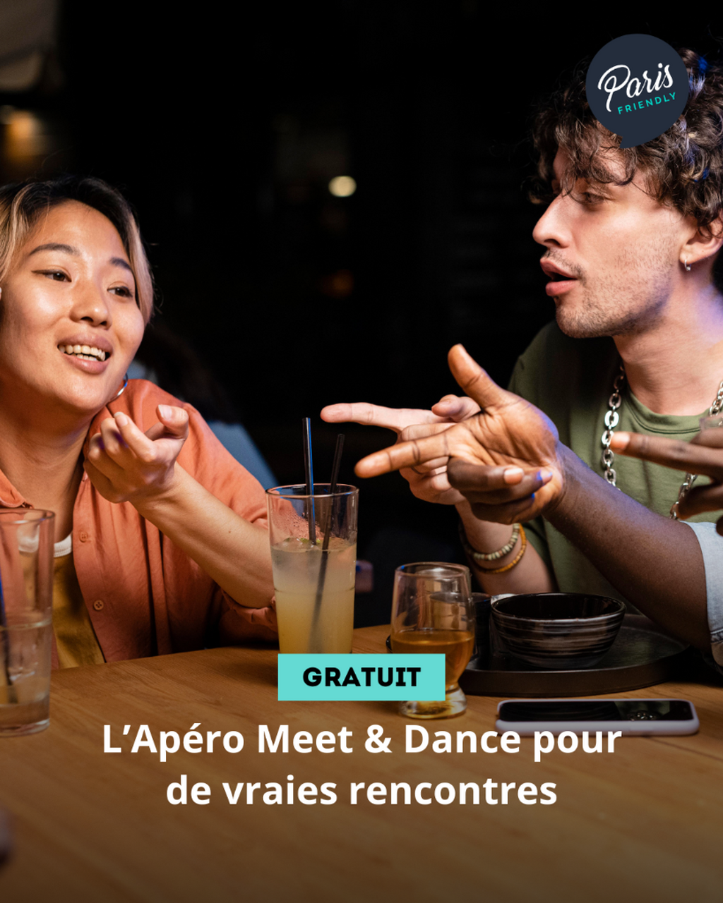 L&rsquo;Ap&eacute;ro Meet & Dance pour de vraies rencontres
