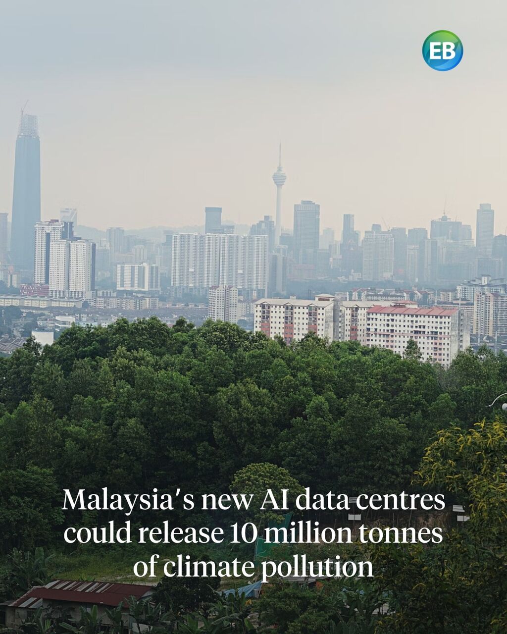 Malaysia&rsquo;s new AI data centres could release 10 million tonnes of climate pollution: study