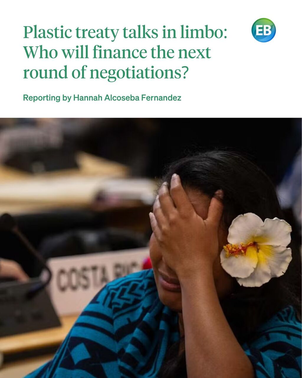 Plastic treaty talks in limbo: Who will finance the next round of negotiations?