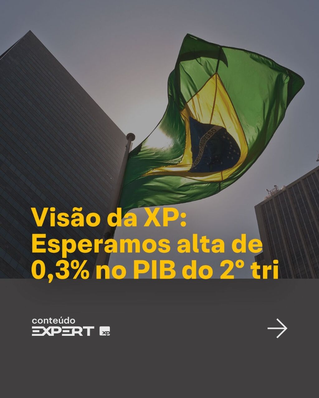 PIB do 2&deg; trimestre | Esperamos alta de 0,3%