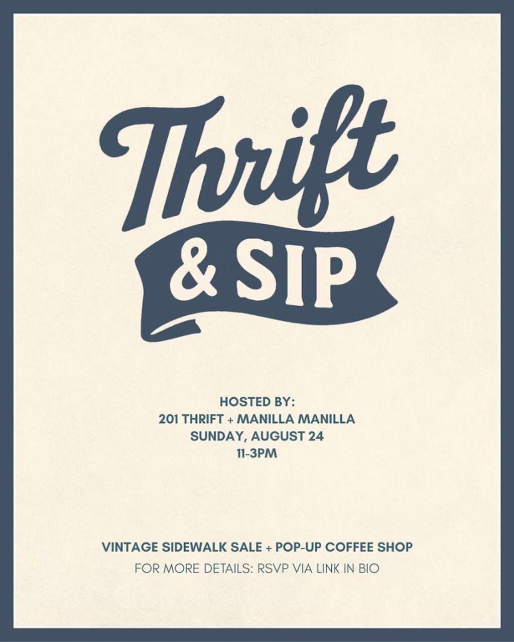 Thrift & Sip: Summer Kickback