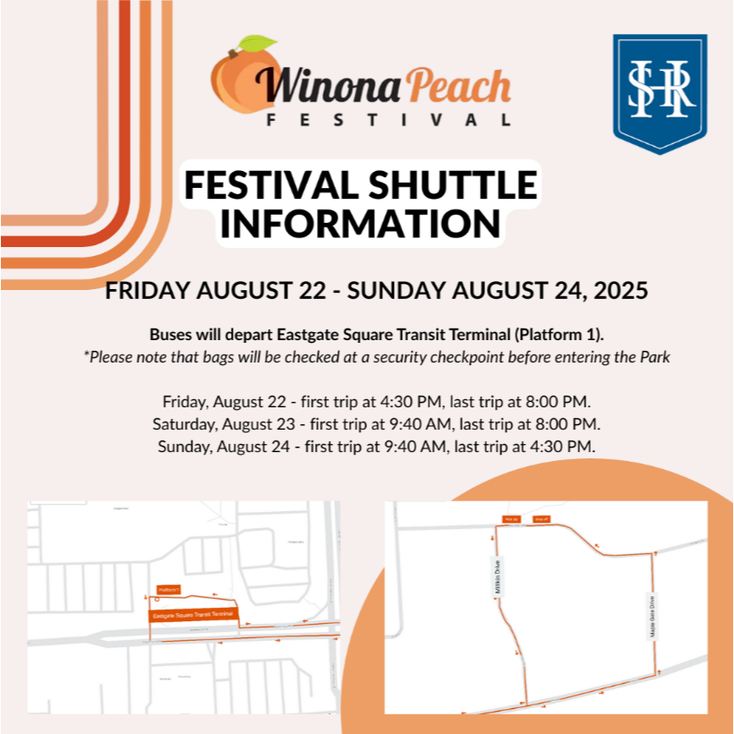 Peach Festival Shuttles