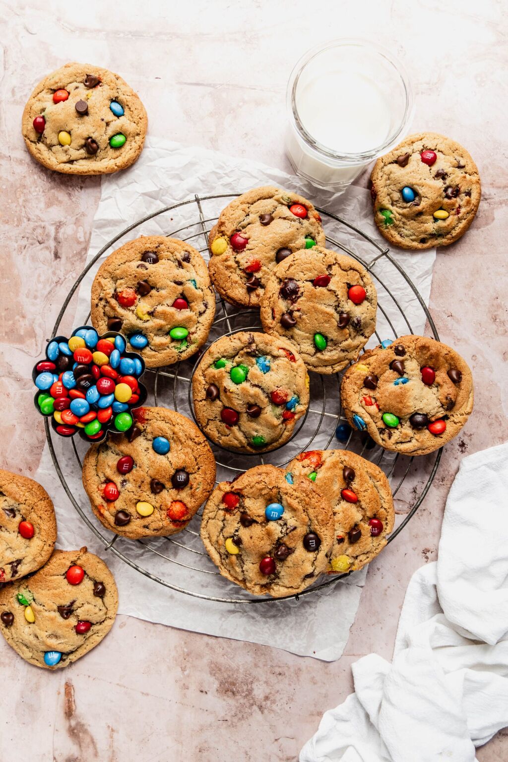 Chewy M&M Cookies: A Childhood Favorite