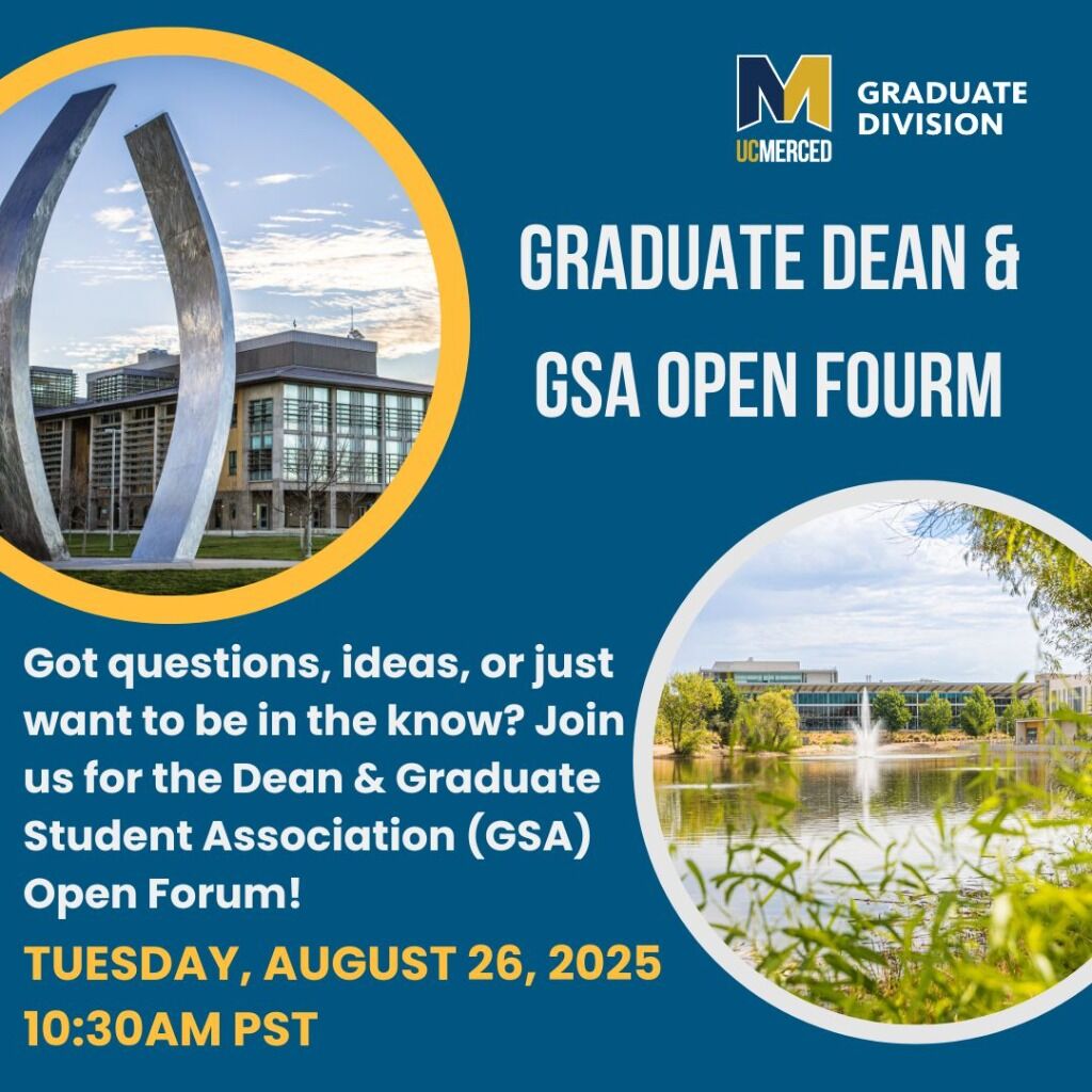 Graduate Dean and GSA Open Forum