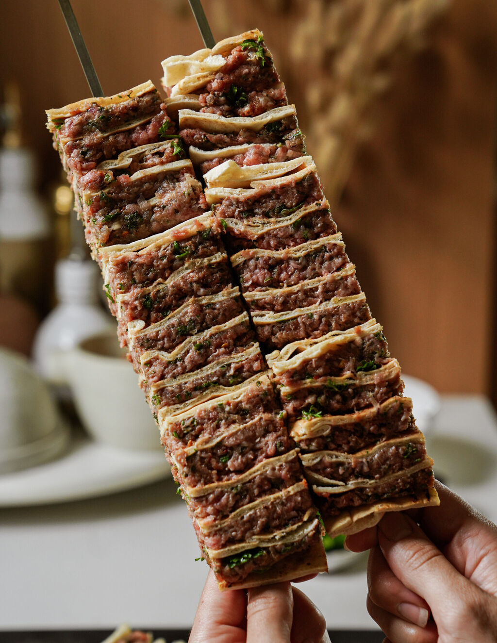 Pita + Beef Kebab Recipe