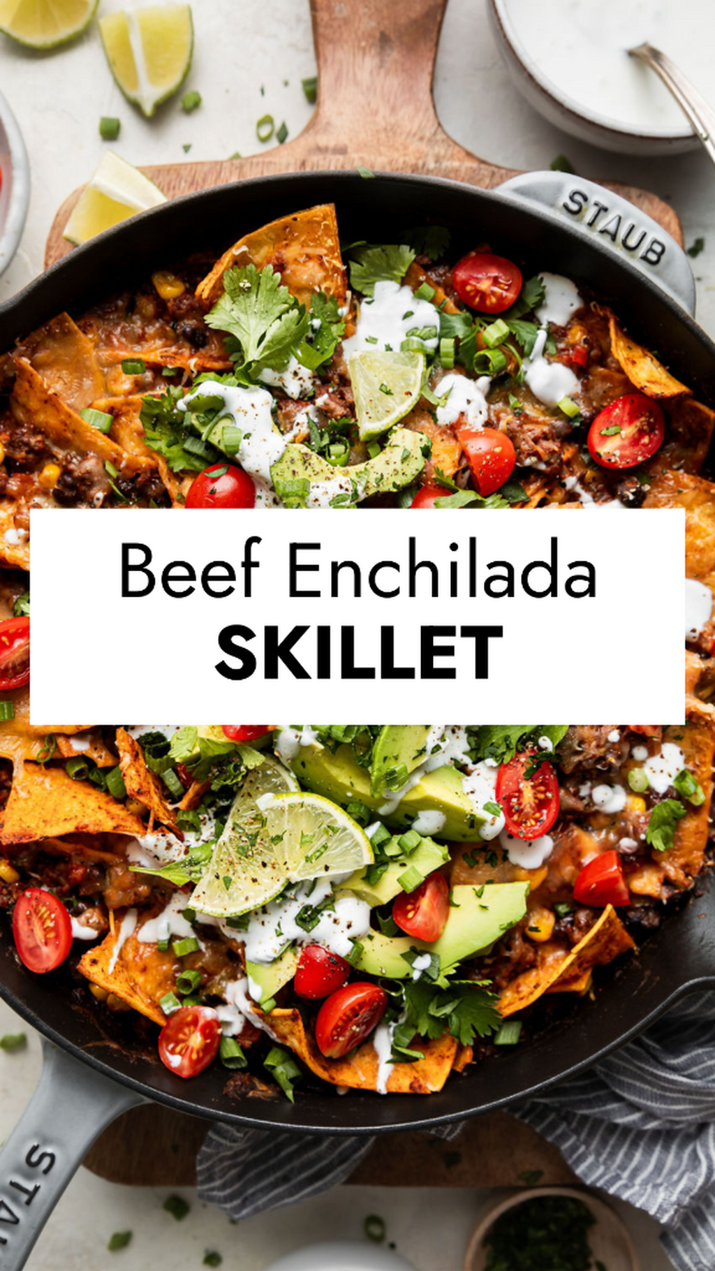 Beef Enchilada Skillet