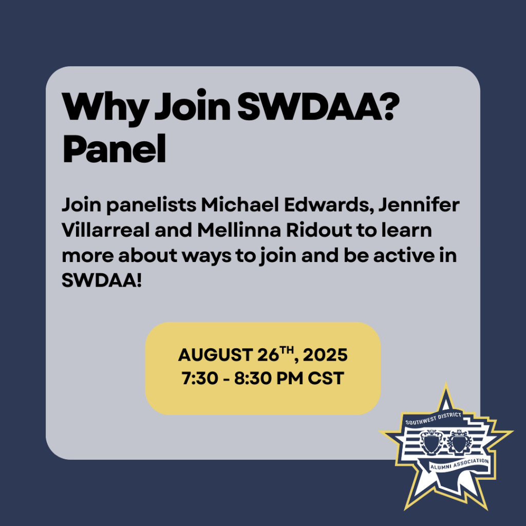 Why Join SWDAA Panel Recording