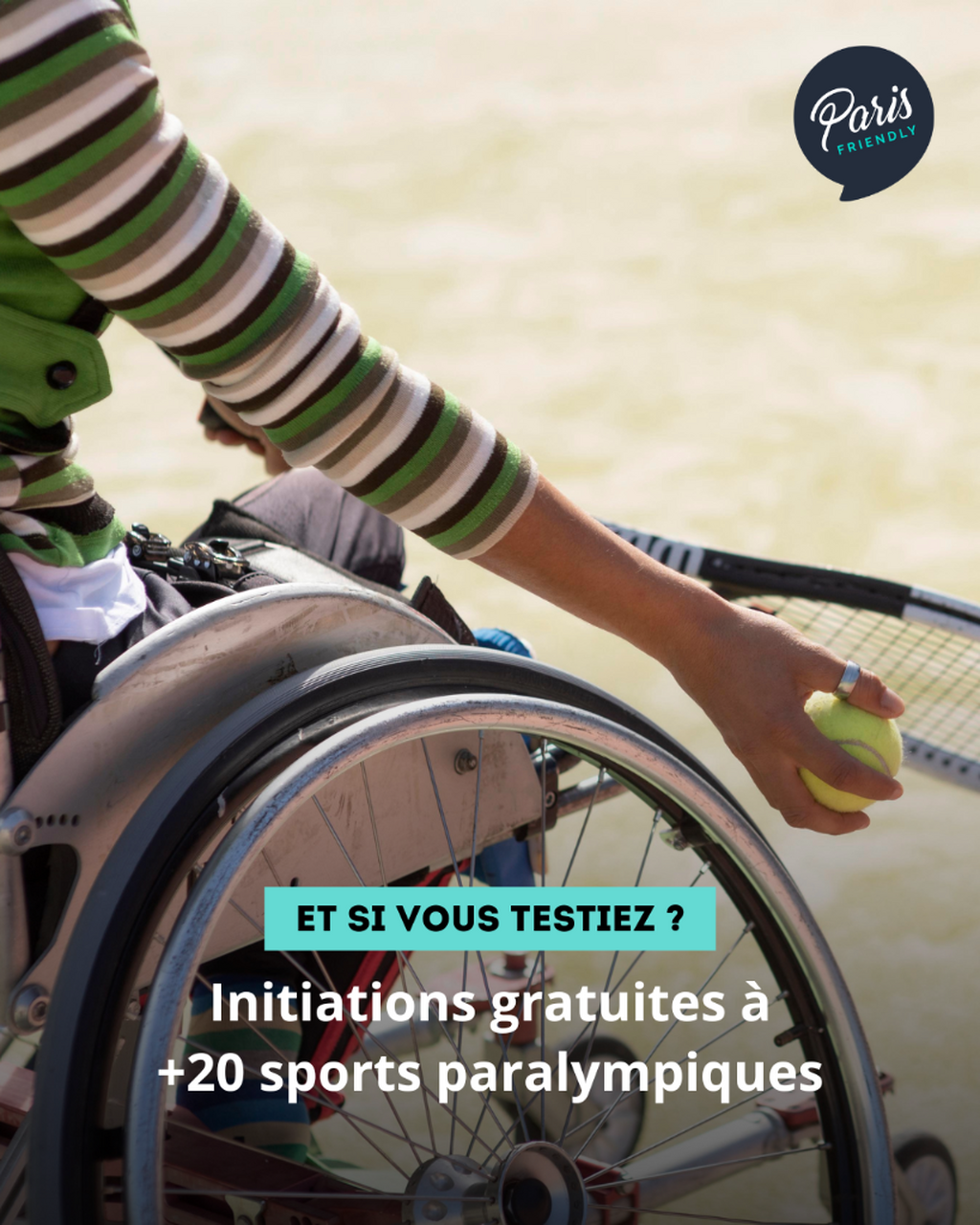Initiations gratuites &agrave; +20 sports paralympiques