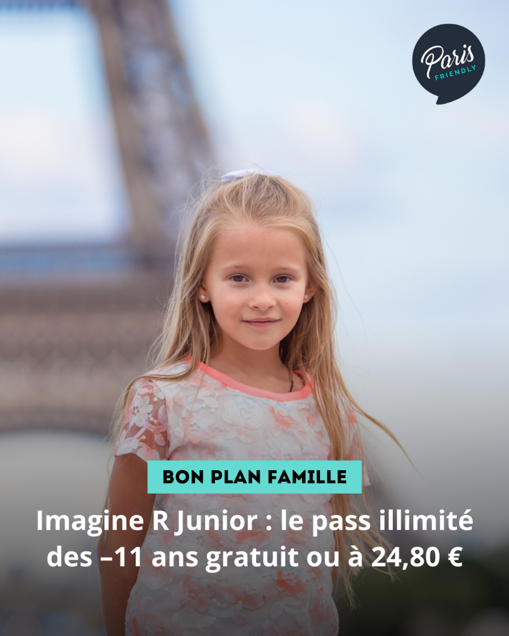 Imagine R Junior : le pass illimit&eacute; des &ndash;11 ans gratuit ou &agrave; 24,80 &euro;