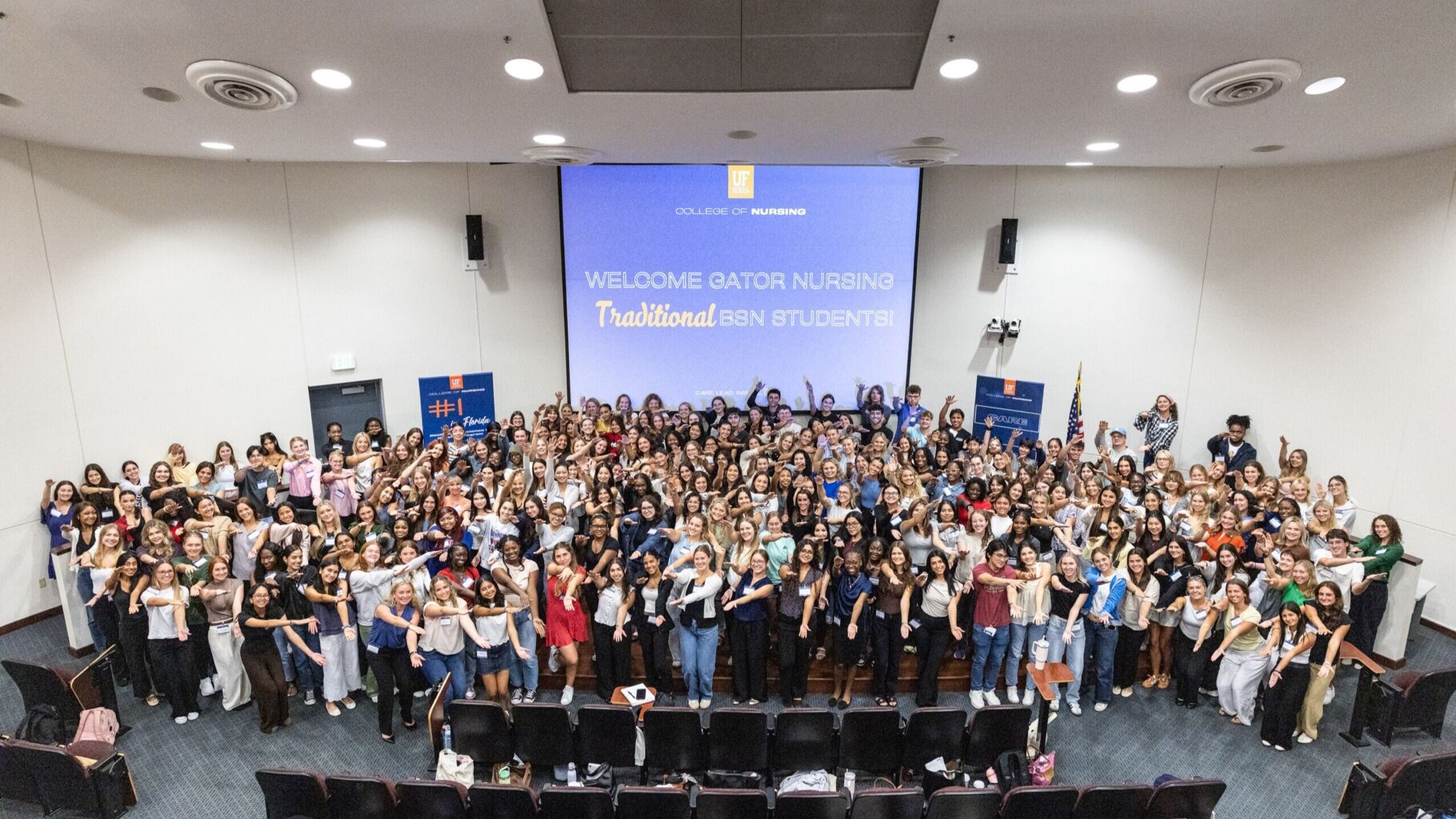 UF College of Nursing draws record incoming class
