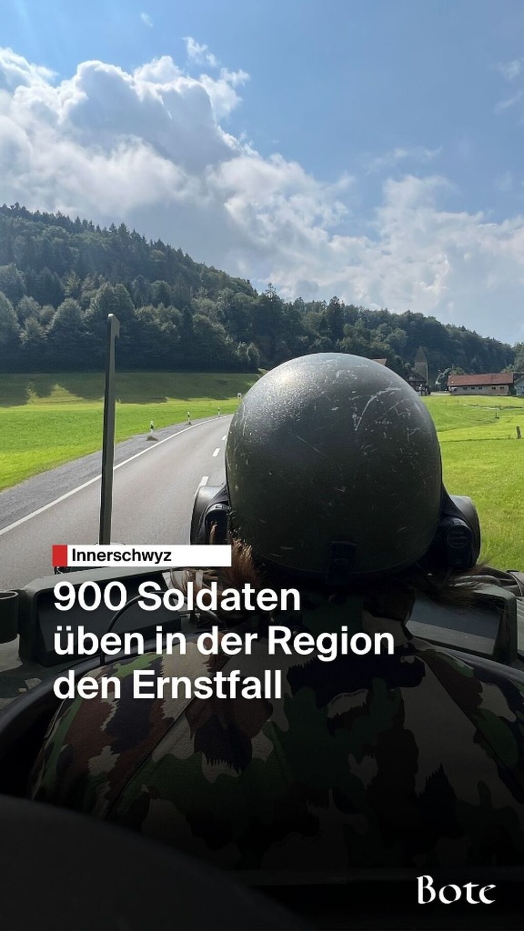 Soldaten &uuml;ben Ernstfall