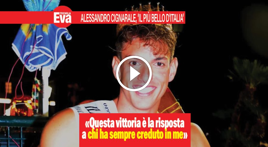 Alessandro Cignarale: chi &egrave; 'Il pi&ugrave; bello d'Italia 2025'