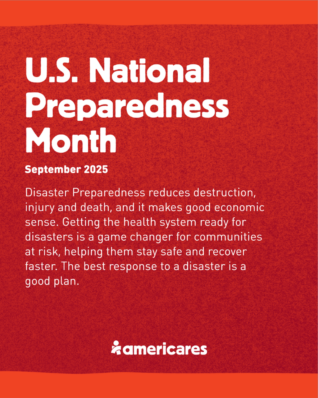 U.S. National Preparedness Month 