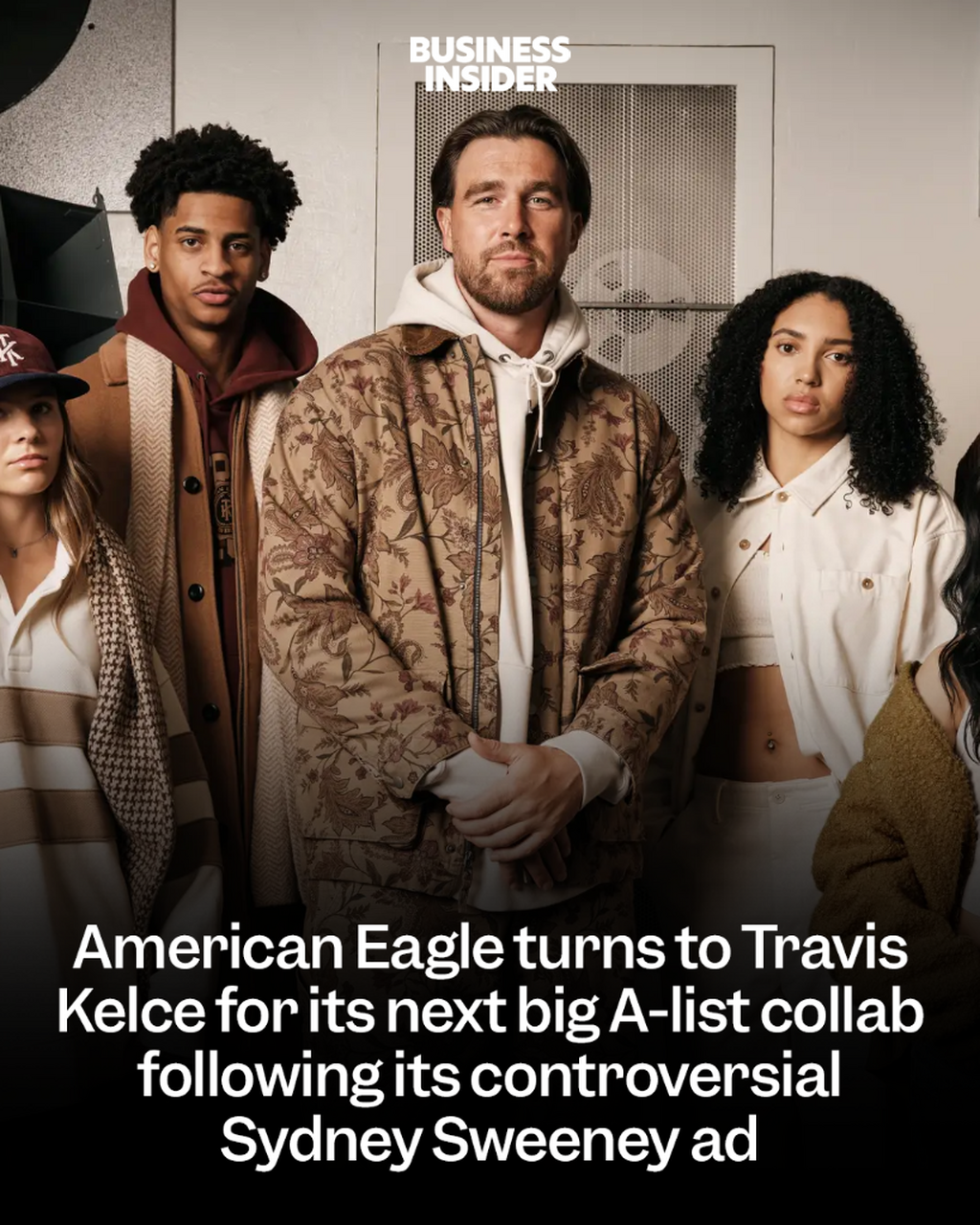 American Eagle turns to Travis Kelce for its next big A-list collab following its controversial Sydney Sweeney ad
