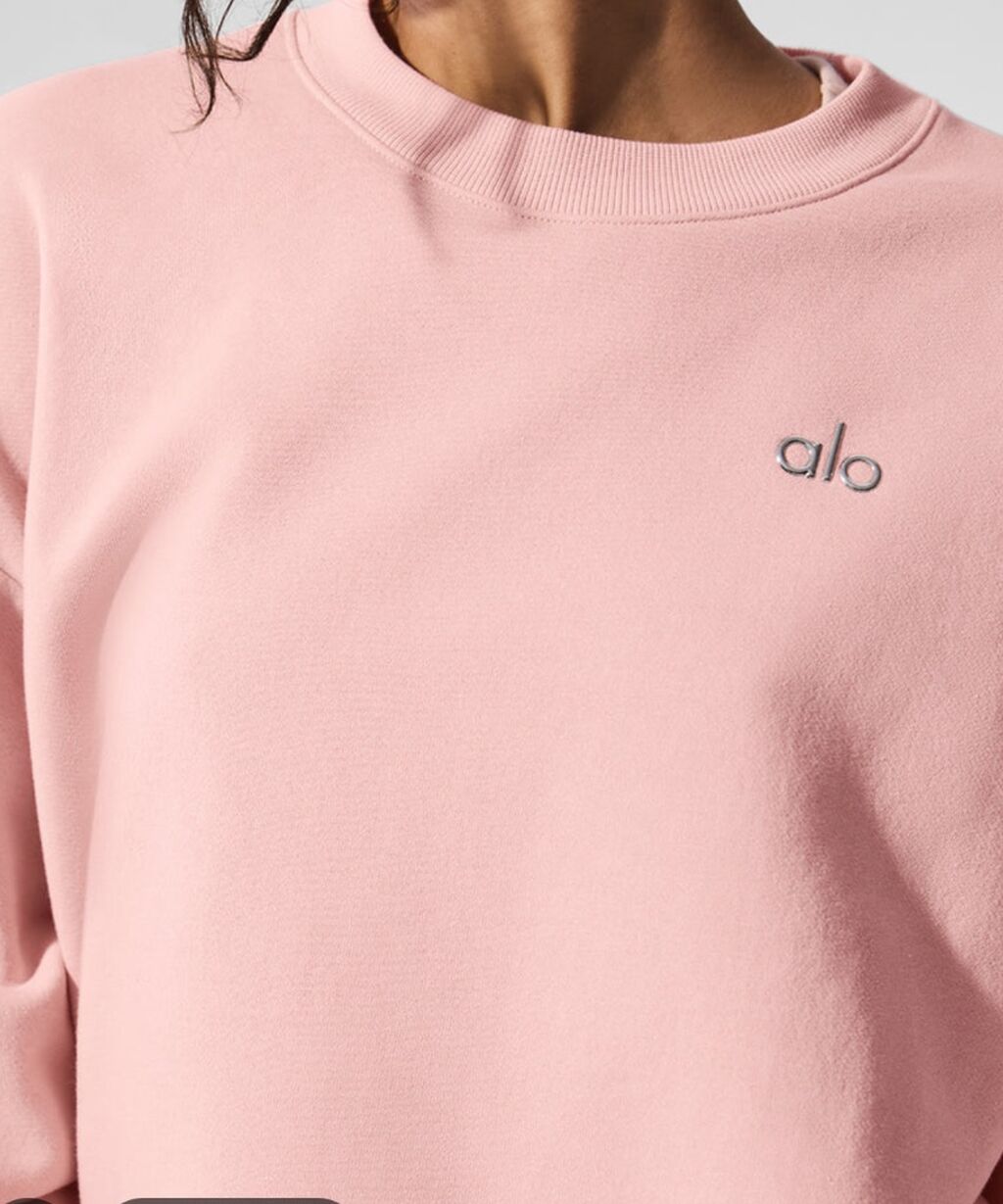 Pink alo Sweatshirt 