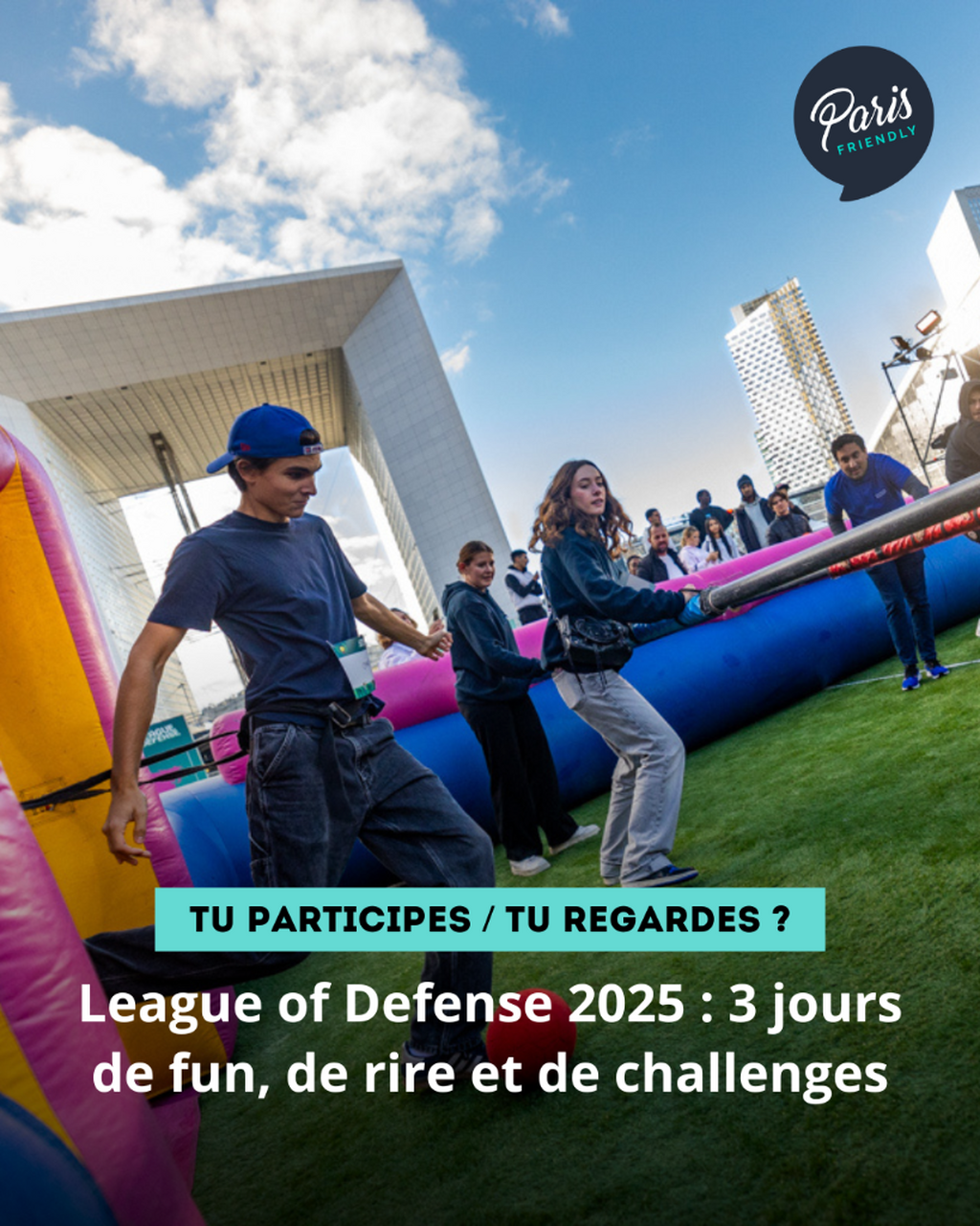 League of Defense 2025 : 3 jours de fun, de rire et de challenges