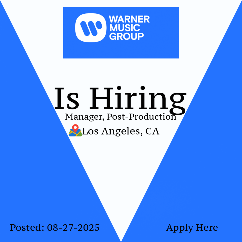Warner Music Position