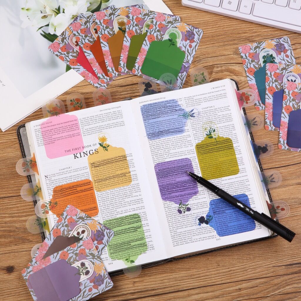 Transparent Bible Journaling Sticky Notes,