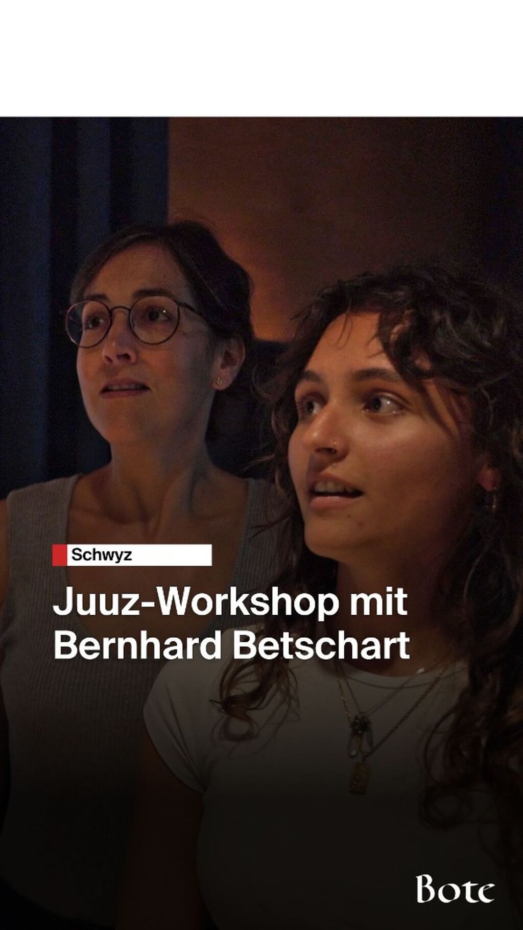 Juuz-Workshop mit Bernhard Betschart