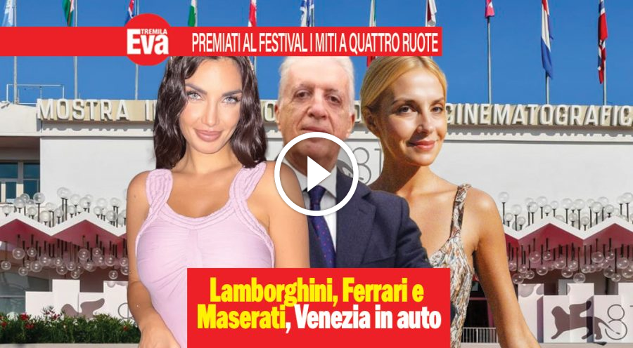 Al Festival di Venezia premiati i grandi marchi delle auto
