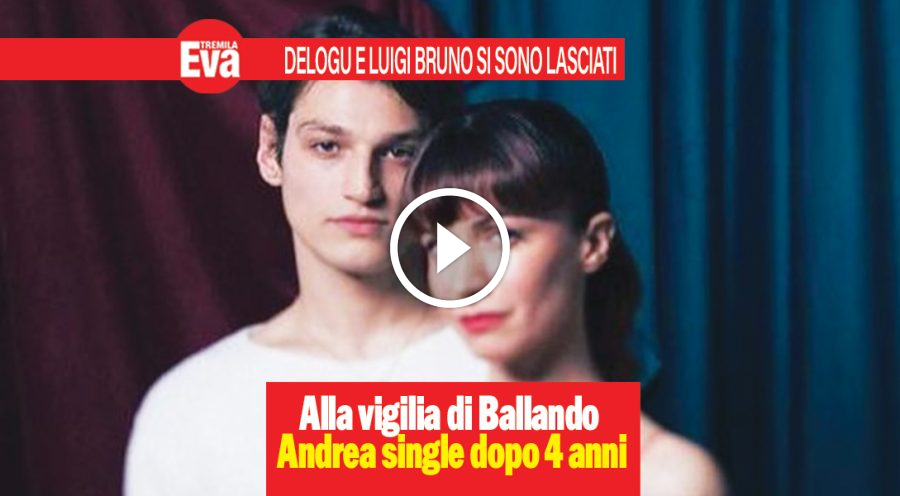 Andrea Delogu e Luigi Bruno, amore al capolinea dopo 4 anni
