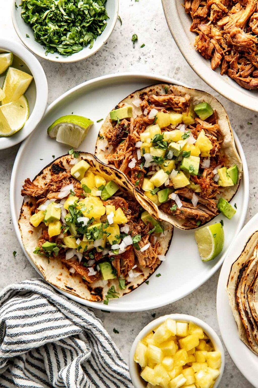Crockpot Tacos Al Pastor