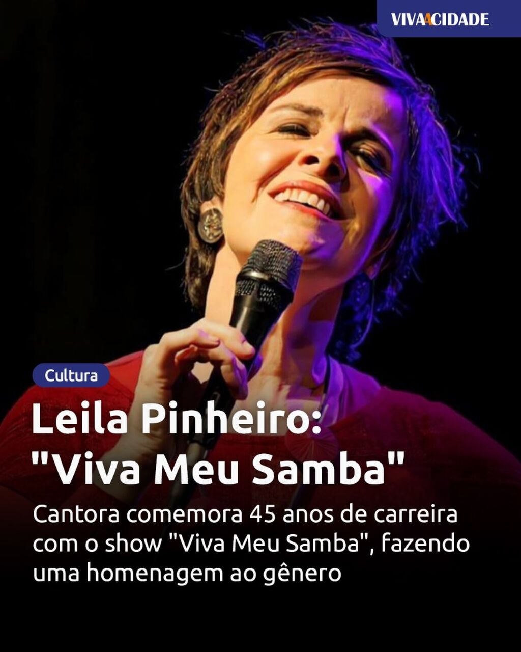 Leila Pinheiro: "Viva Meu Samba"