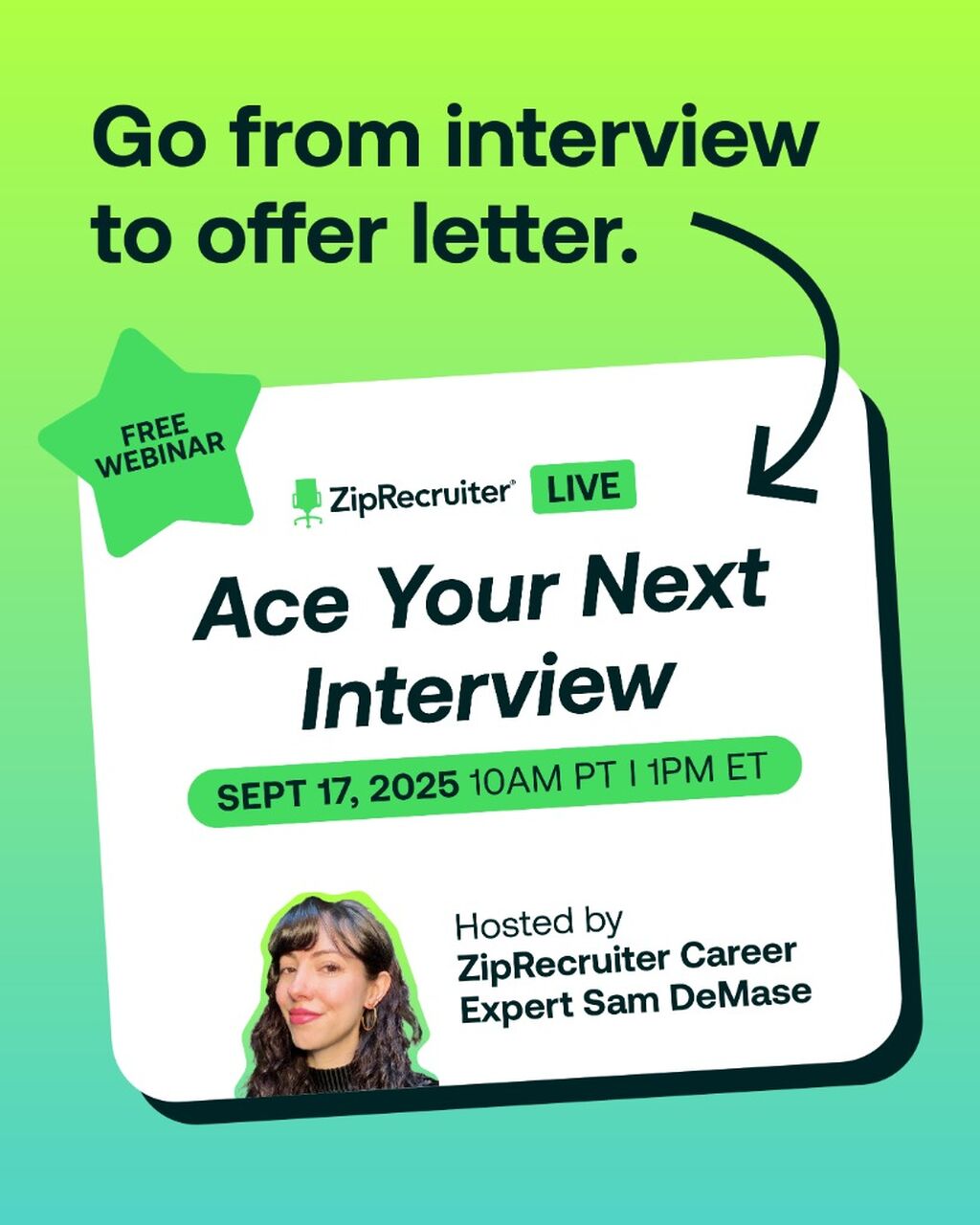 ZipRecruiter Live: Interviewing