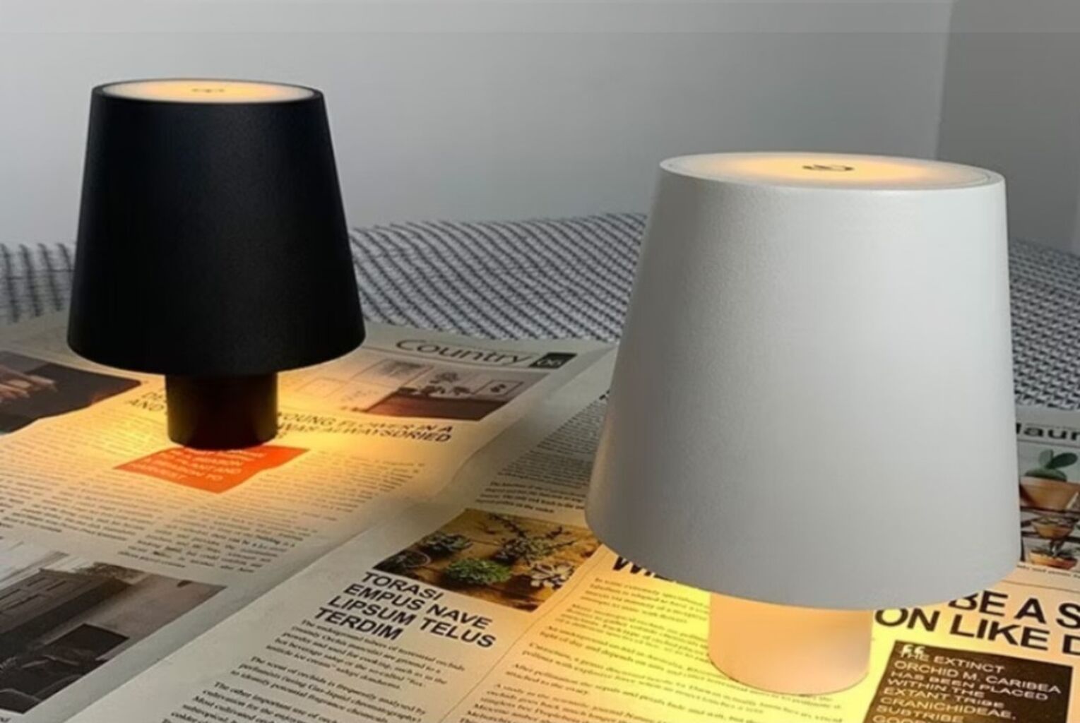 Lumin&aacute;ria para garrafas
