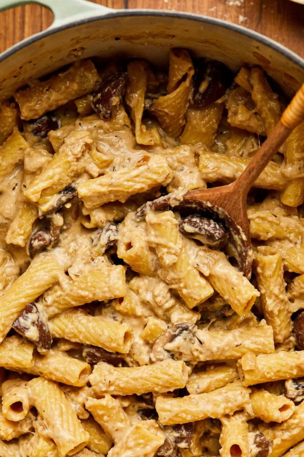 Creamy one pot mushroom pasta 