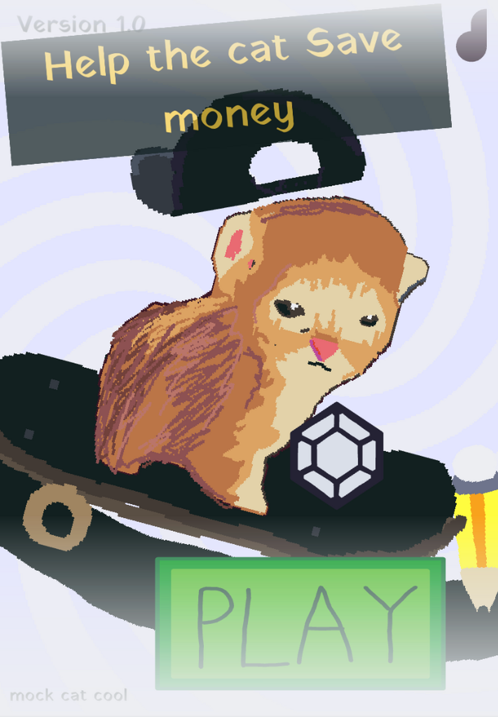 Help the Cat Save Money by sketyanims