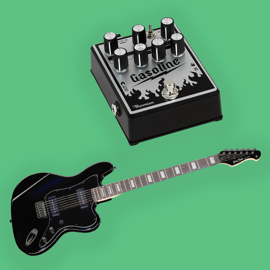 Gasoline high-gain preamp with baritone guitar