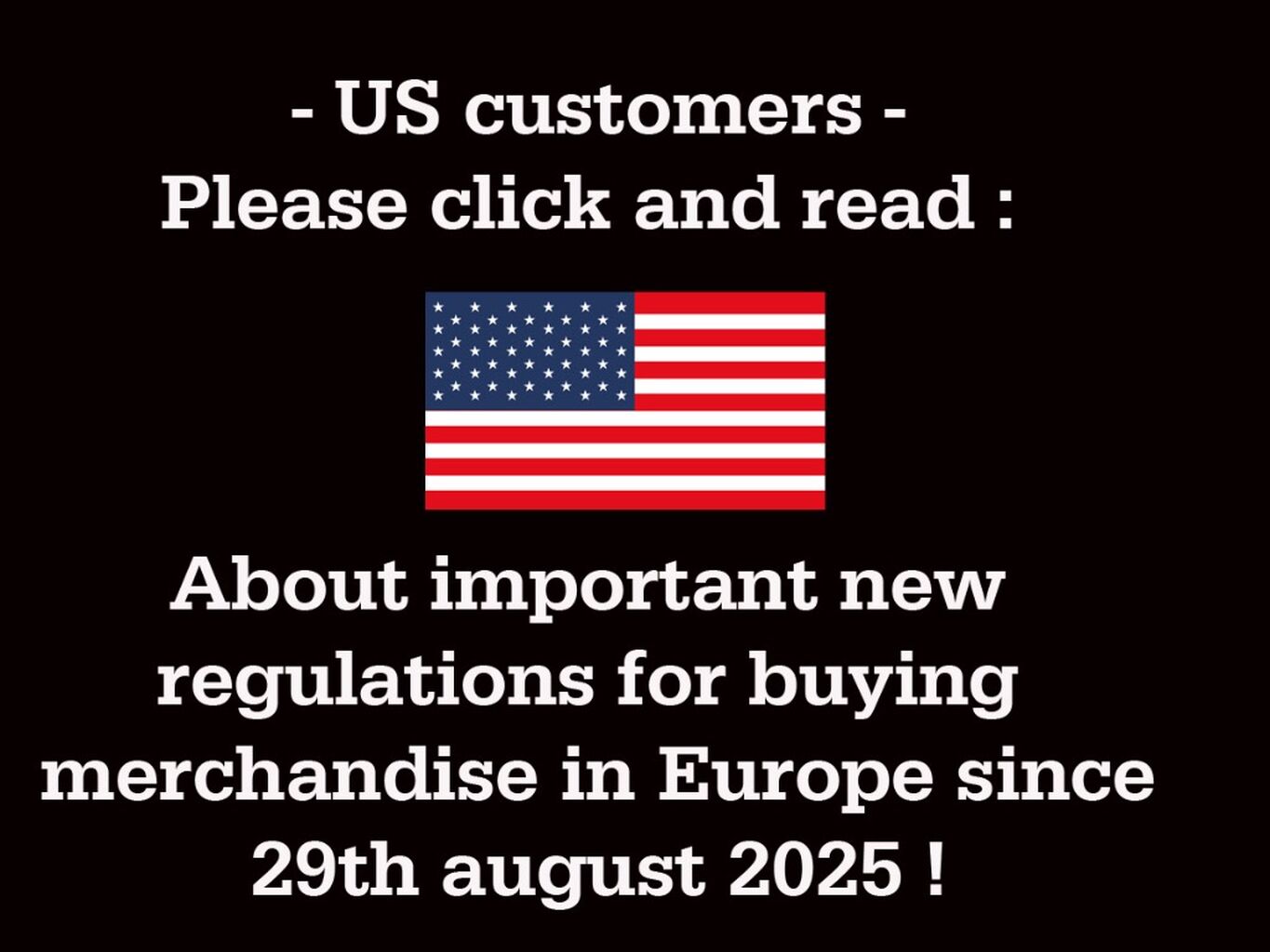 USA MERCH SHIPPING INFO!!