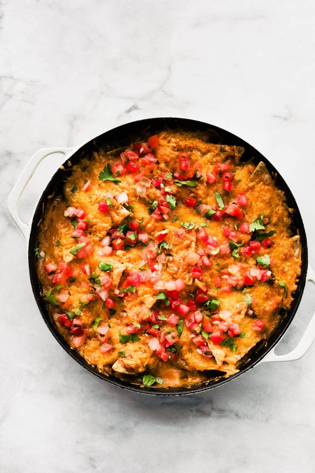 Chicken Fajita Casserole (Single Skillet) - Cotter Crunch