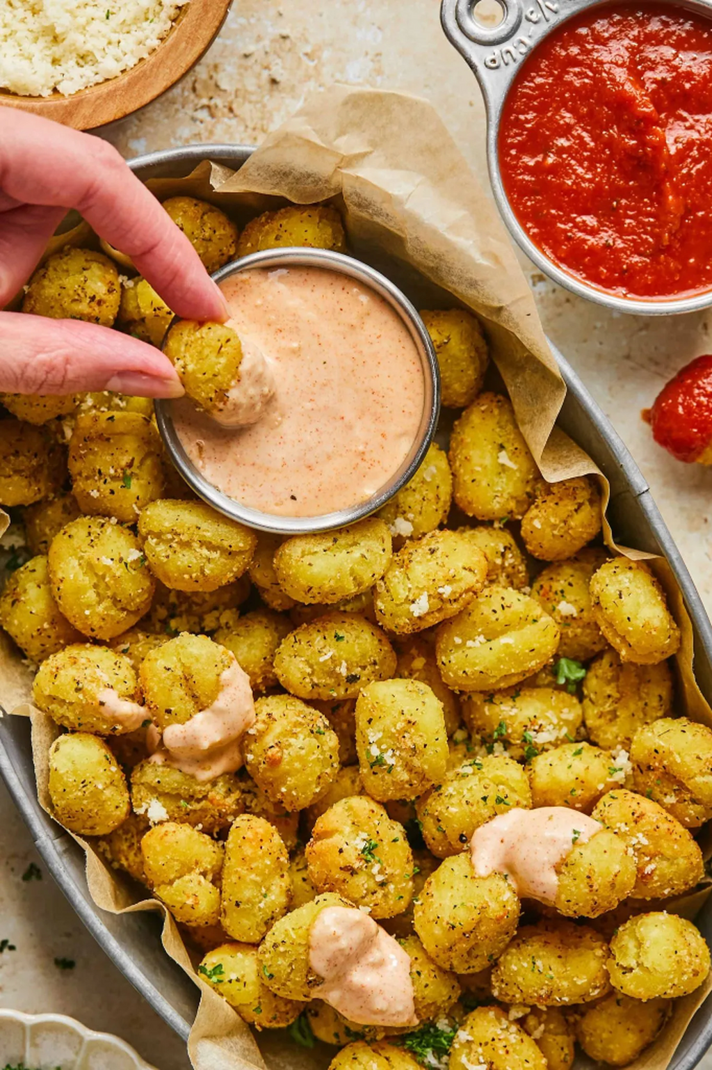 Air fryer gnocchi 