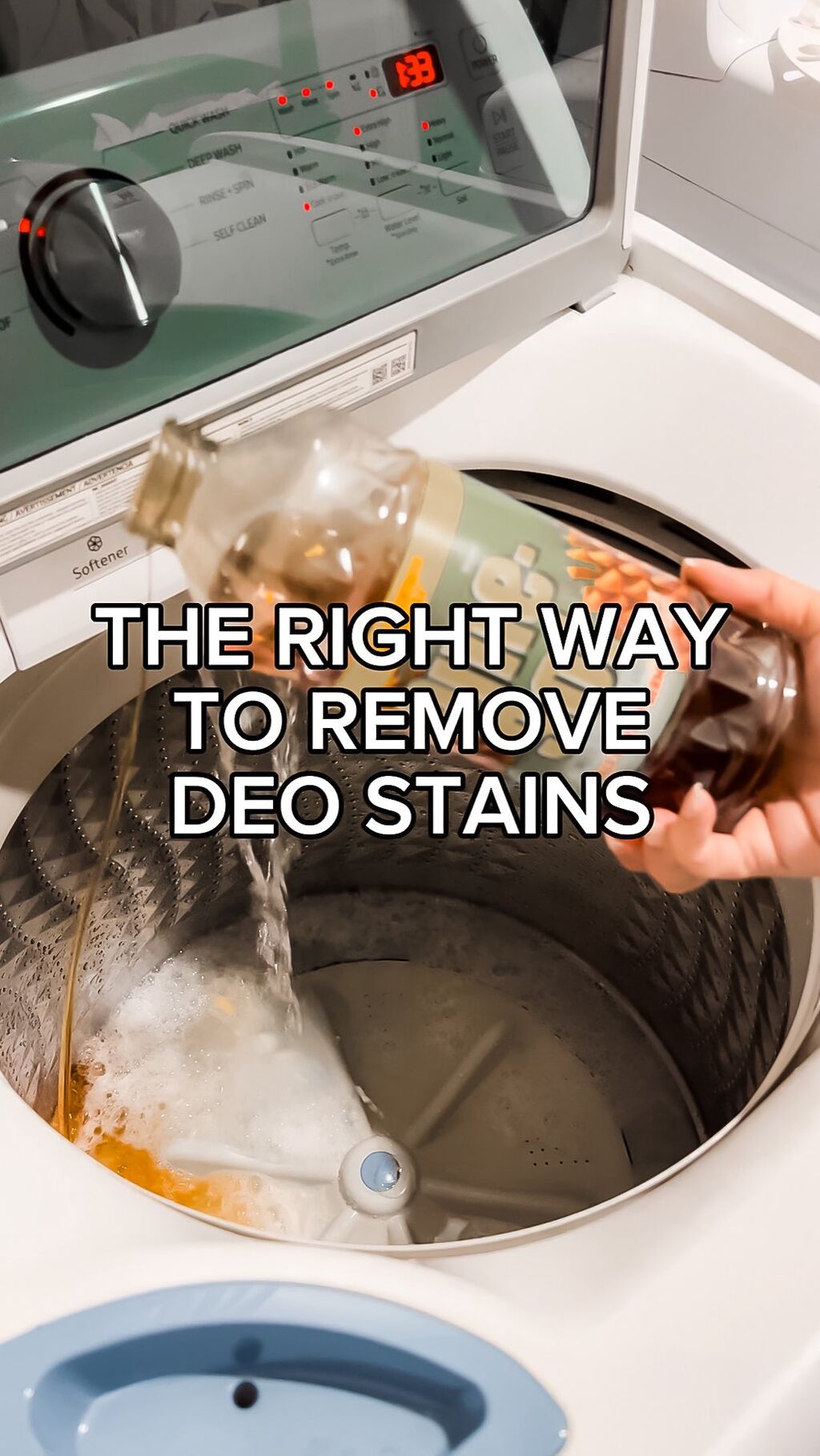 RECIPE FOR REMOVING STAINS