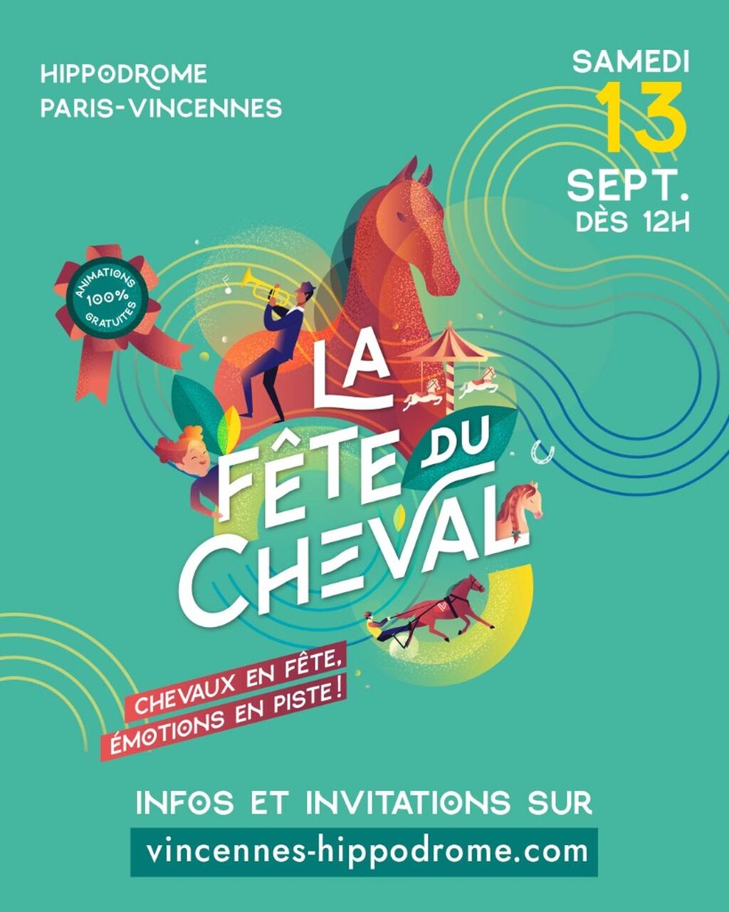 La grande f&ecirc;te du cheval &agrave; Vincennes : gratuit et festif pour petits et grands !