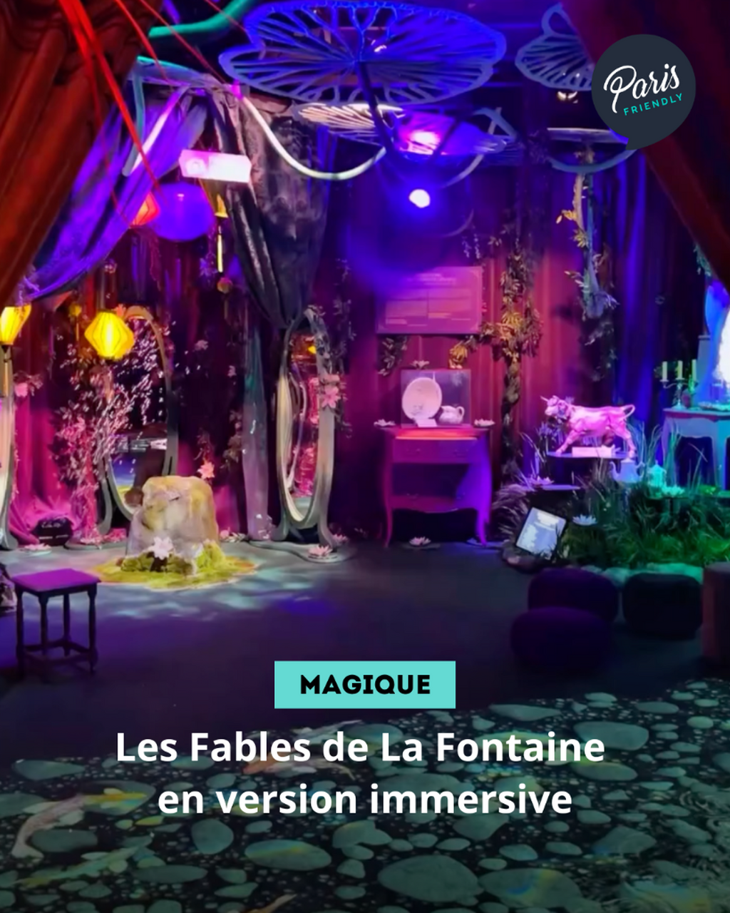 Les Fables de La Fontaine en version immersive