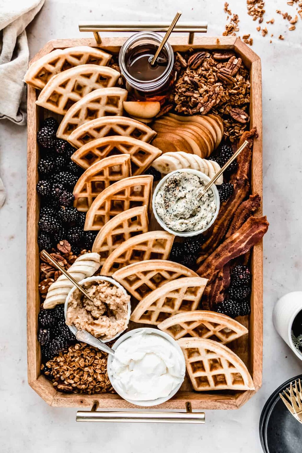 Waffle Board: Build Your Own Breakfast Experience - The Windy City Dinner Fairy
