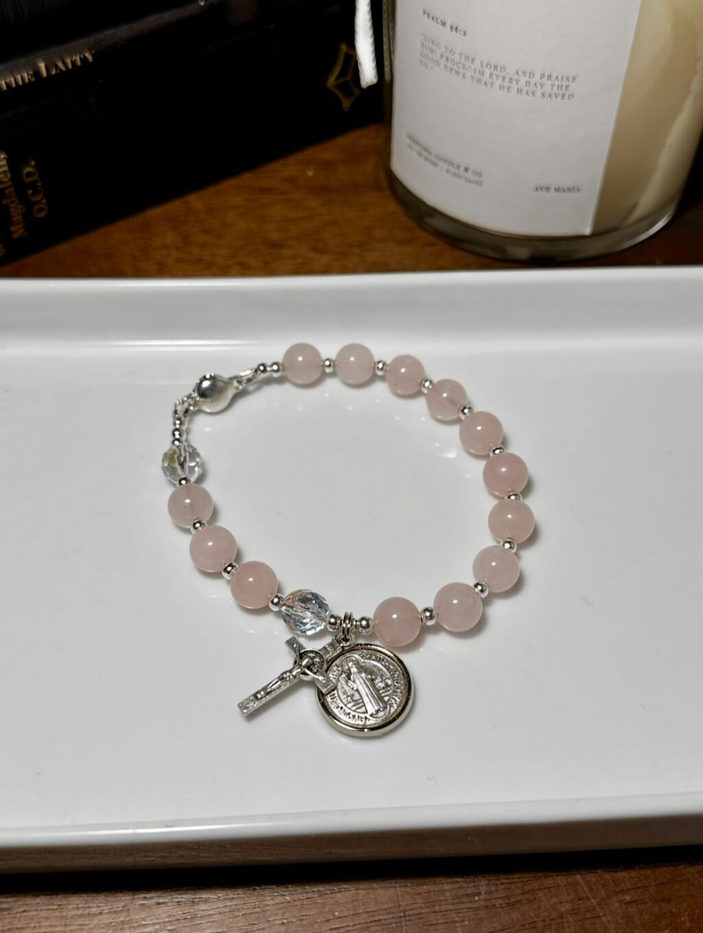 Rosary Decade Magnetic Bracelet