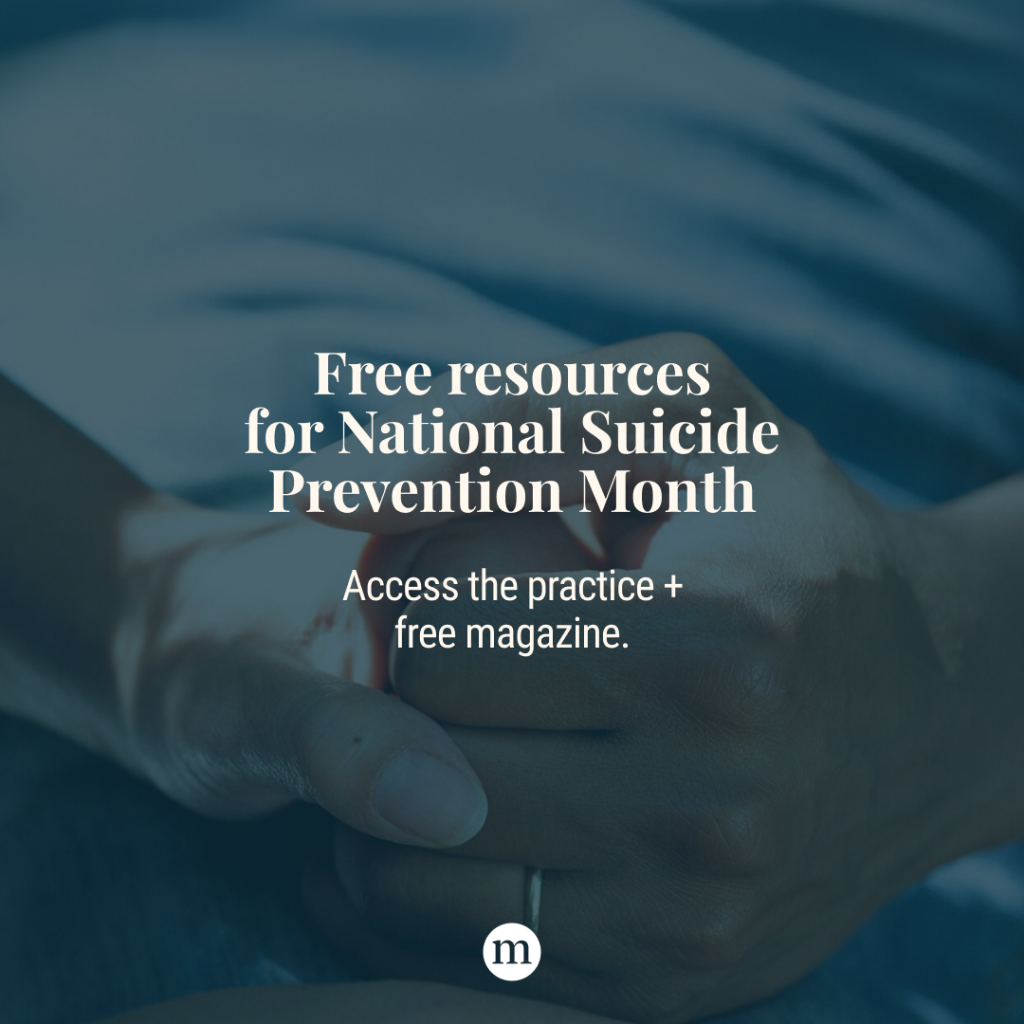 National Suicide Prevention Month 2025