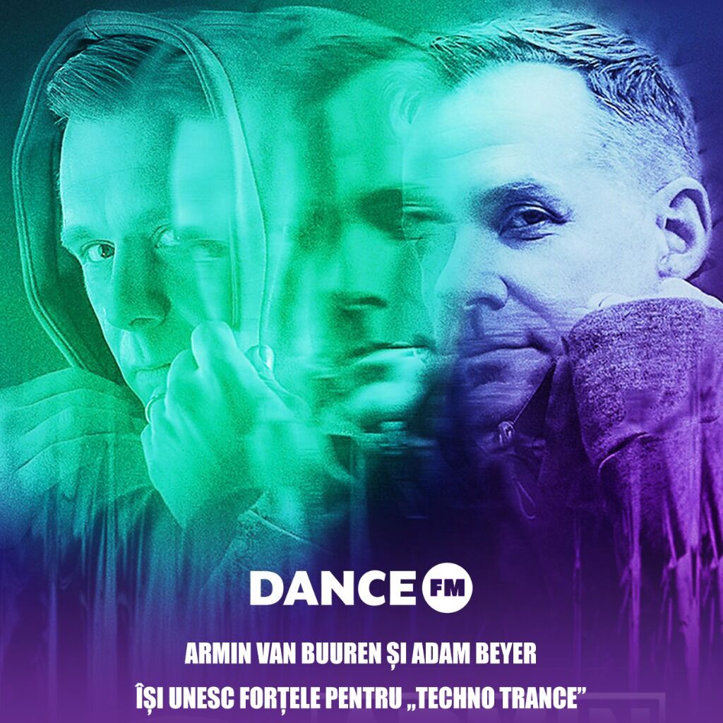 Armin van Buuren și Adam Beyer &icirc;și unesc forțele pentru &bdquo;Techno Trance&rdquo;