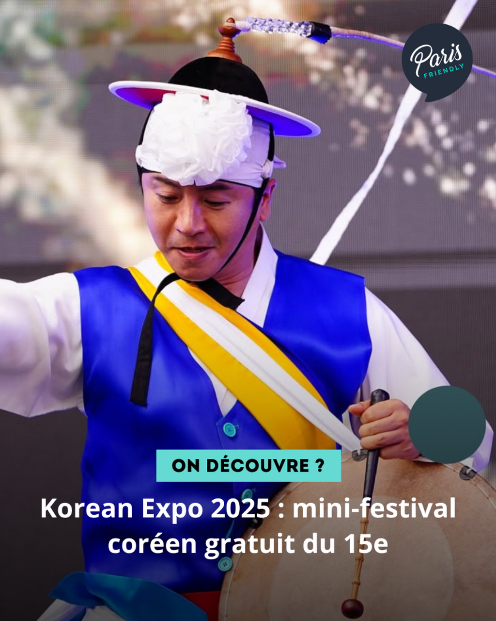 Korean Expo 2025 : mini-festival cor&eacute;en gratuit du 15e