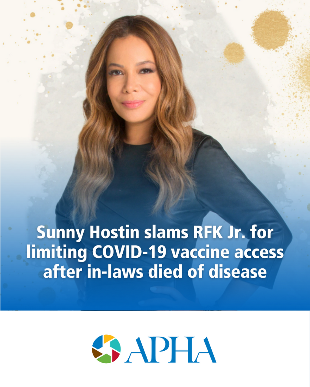 Sunny Hostin slams RFK Jr. for limiting COVID vaccine access after in-laws died of disease