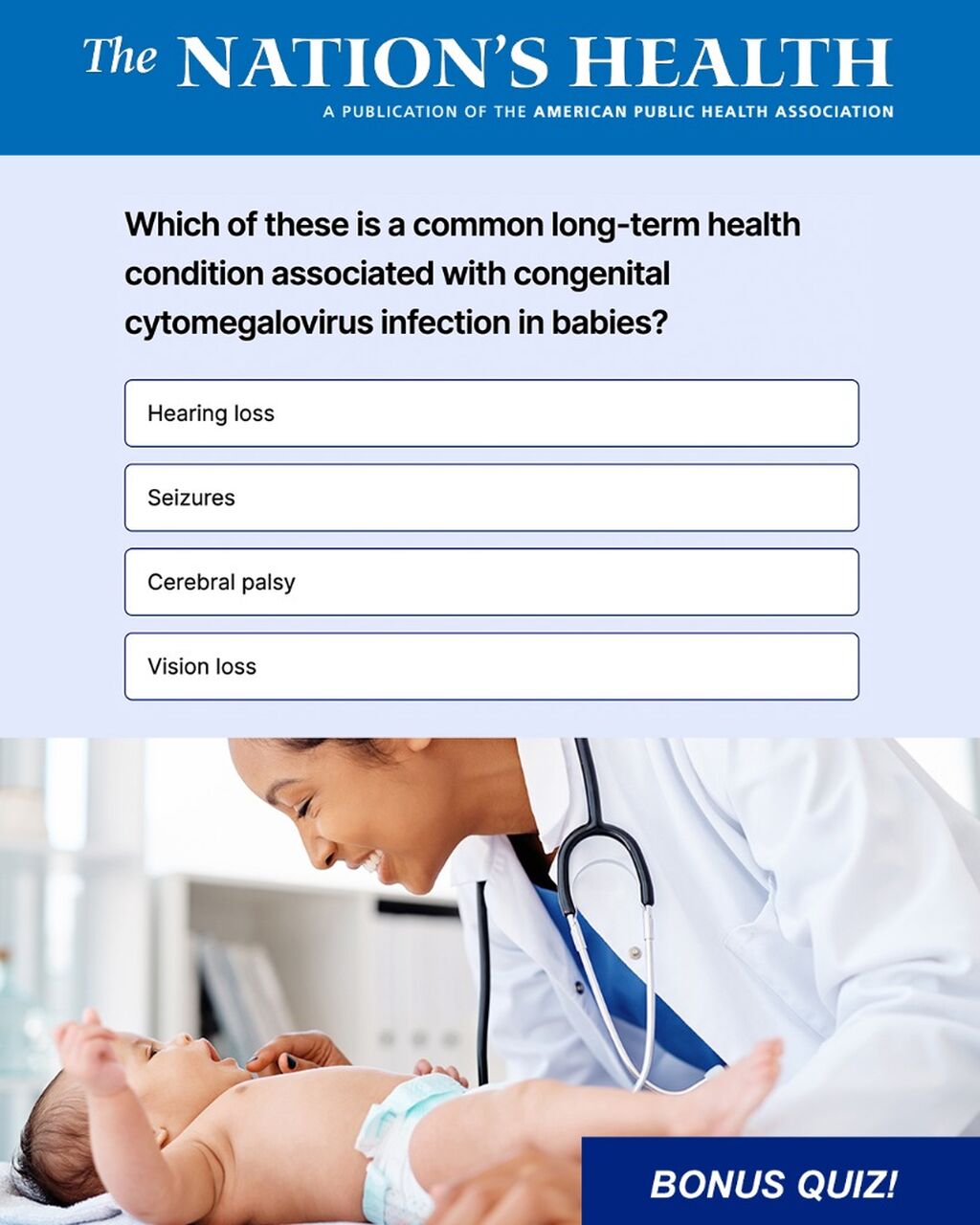 Nation's Health News Quiz